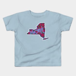 New York State Flower Kids T-Shirt